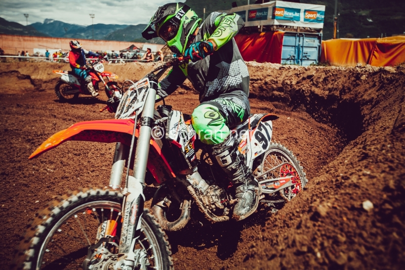 Image from the Alpencup MX at MZBZ Safety Park Bozen (South-Tiroll, Italy) on 5th of May 2024. All rights reservered. Always credit schran.net or for social media @schran. - Image was bought through the digital store schran.net/shop with limited rights. Only Personal, no commerical use.