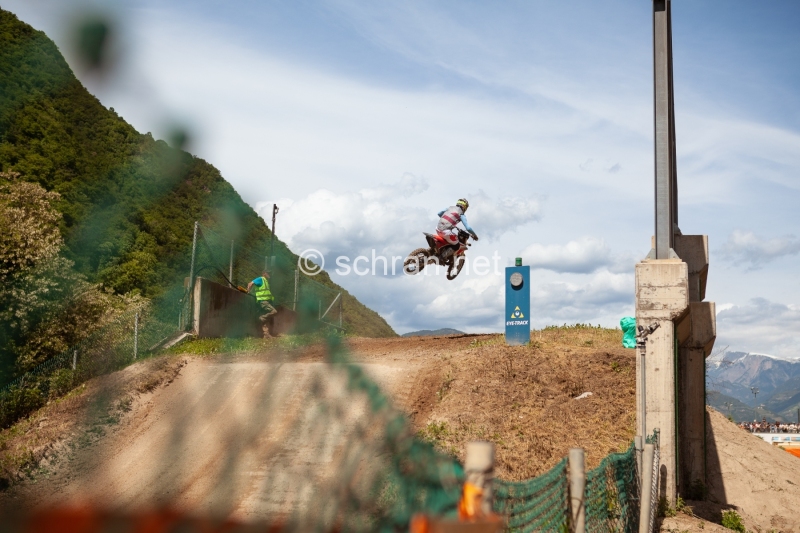 Image from the Alpencup MX at MZBZ Safety Park Bozen (South-Tiroll, Italy) on 5th of May 2024. All rights reservered. Always credit schran.net or for social media @schran. - Image was bought through the digital store schran.net/shop with limited rights. Only Personal, no commerical use.