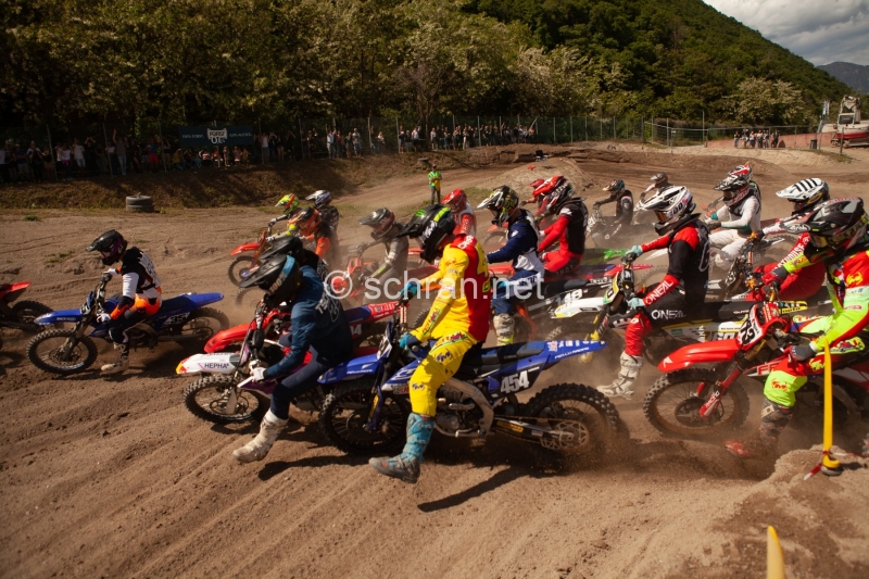 Image from the Alpencup MX at MZBZ Safety Park Bozen (South-Tiroll, Italy) on 5th of May 2024. All rights reservered. Always credit schran.net or for social media @schran. - Image was bought through the digital store schran.net/shop with limited rights. Only Personal, no commerical use.