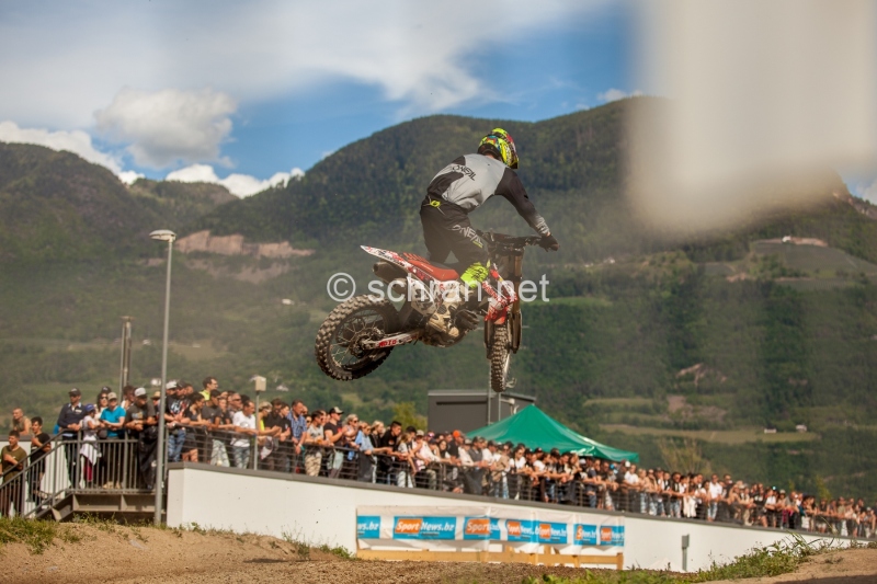 Image from the Alpencup MX at MZBZ Safety Park Bozen (South-Tiroll, Italy) on 5th of May 2024. All rights reservered. Always credit schran.net or for social media @schran. - Image was bought through the digital store schran.net/shop with limited rights. Only Personal, no commerical use.