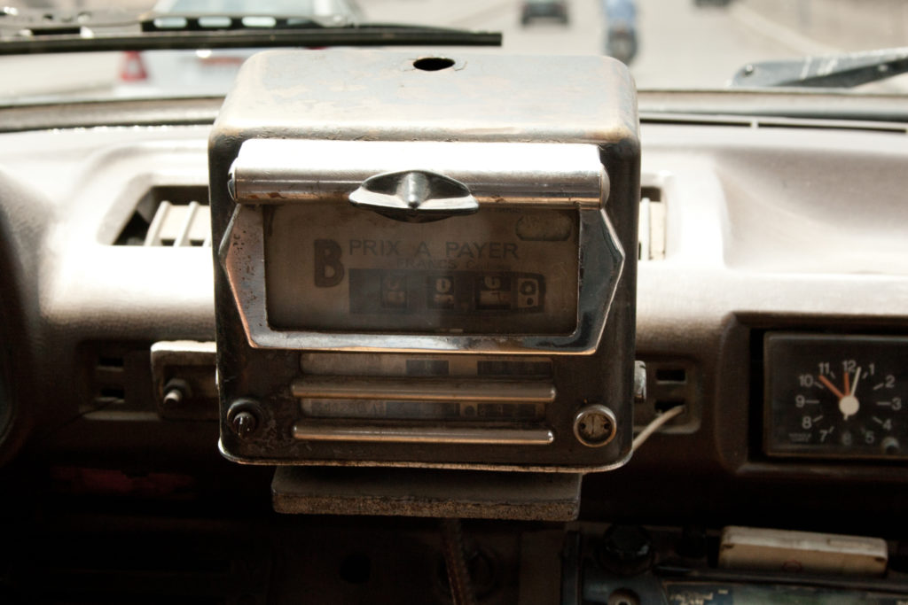 Cab Moneymeter - Cairo Egypt