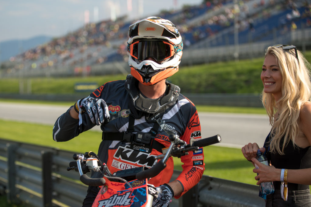 Petr Pilat after the FMX Show at Red Bull Ring - MotoGP 2021