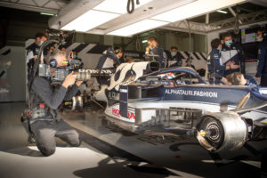 Garage - Alpha Tauri Shakedown - Imola (ITA) Feb. 2021