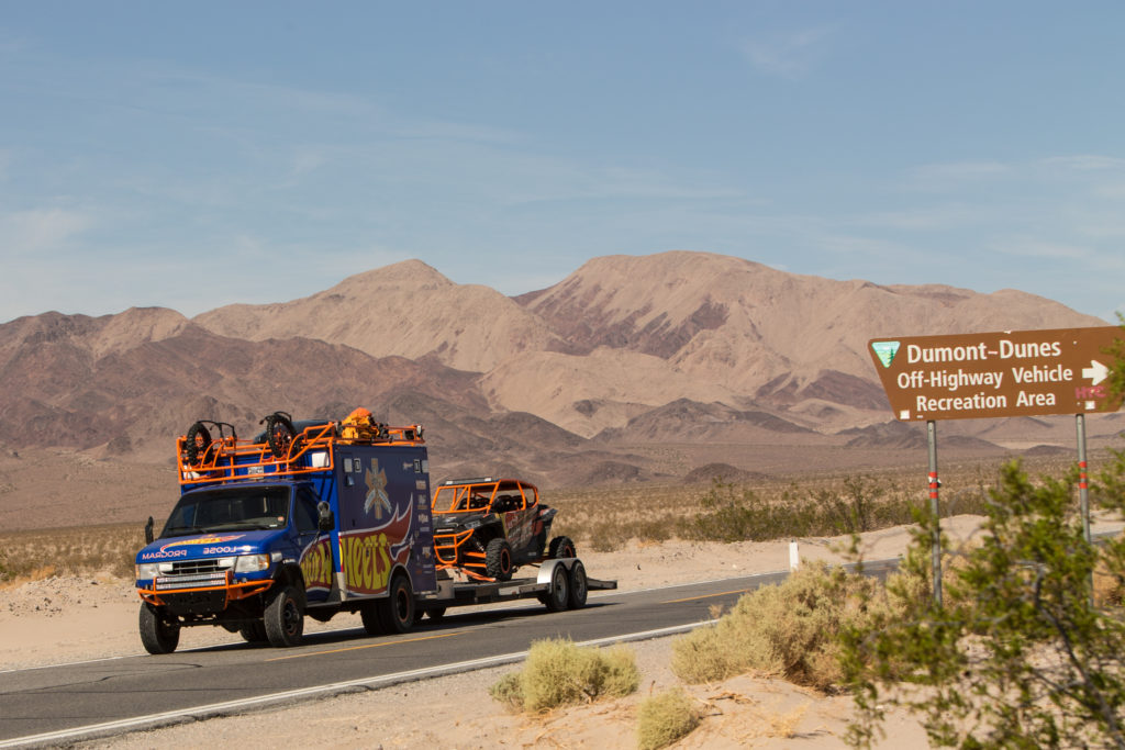 Ronnie Renner leaving Dumont Dunes - USA