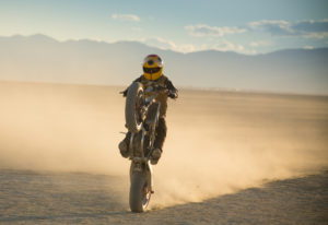 Drake McElroy - Wheelie on the dry lake
