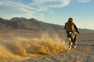 Drake McElroy smoking away on the Playa