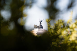Capitol Rome - Top Statue