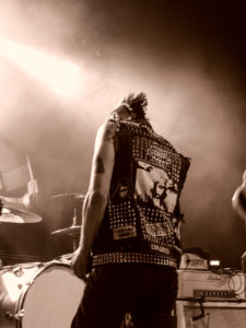 Mark from Unseen on Stage in Hamburg 2005