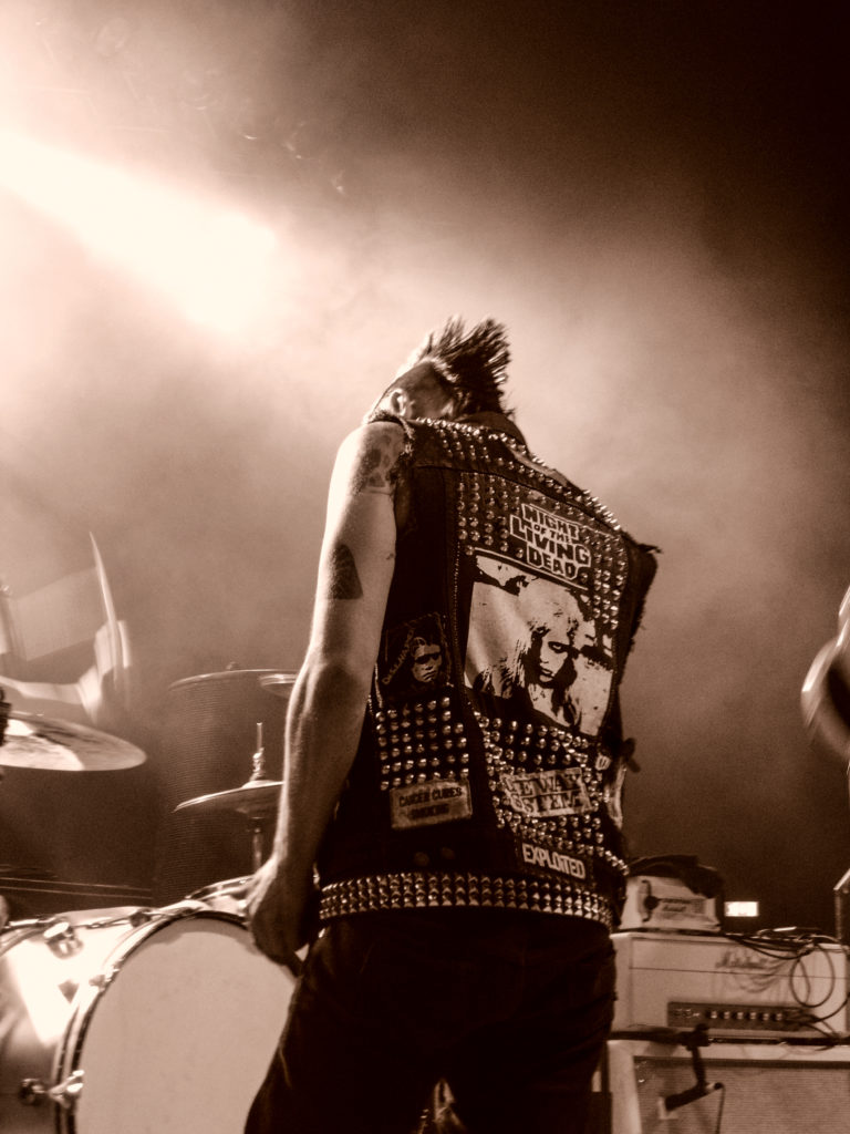 Mark from Unseen on Stage in Hamburg 2005