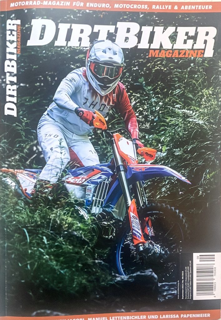 Dirtbiker Mag September 2023 Cover - MXOC Story