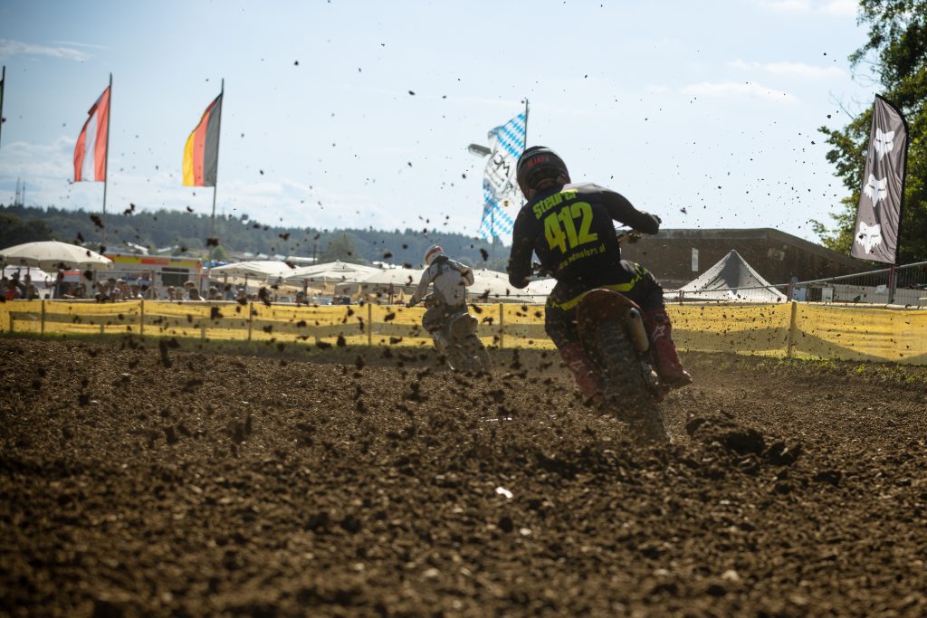 Full trottle on the final straight in Hohenlinden