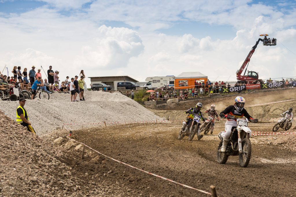 Benny Jacob racing near his hometown Sindelsdorf in the Hobby Class
