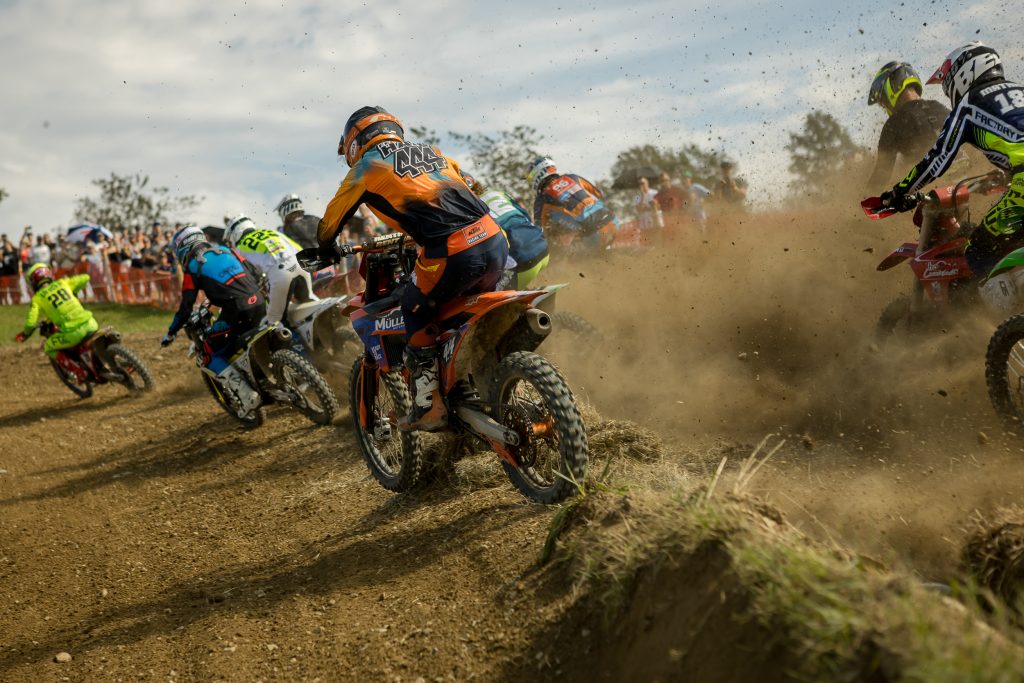 Felix Hail taking the short cut in Möggers 2024