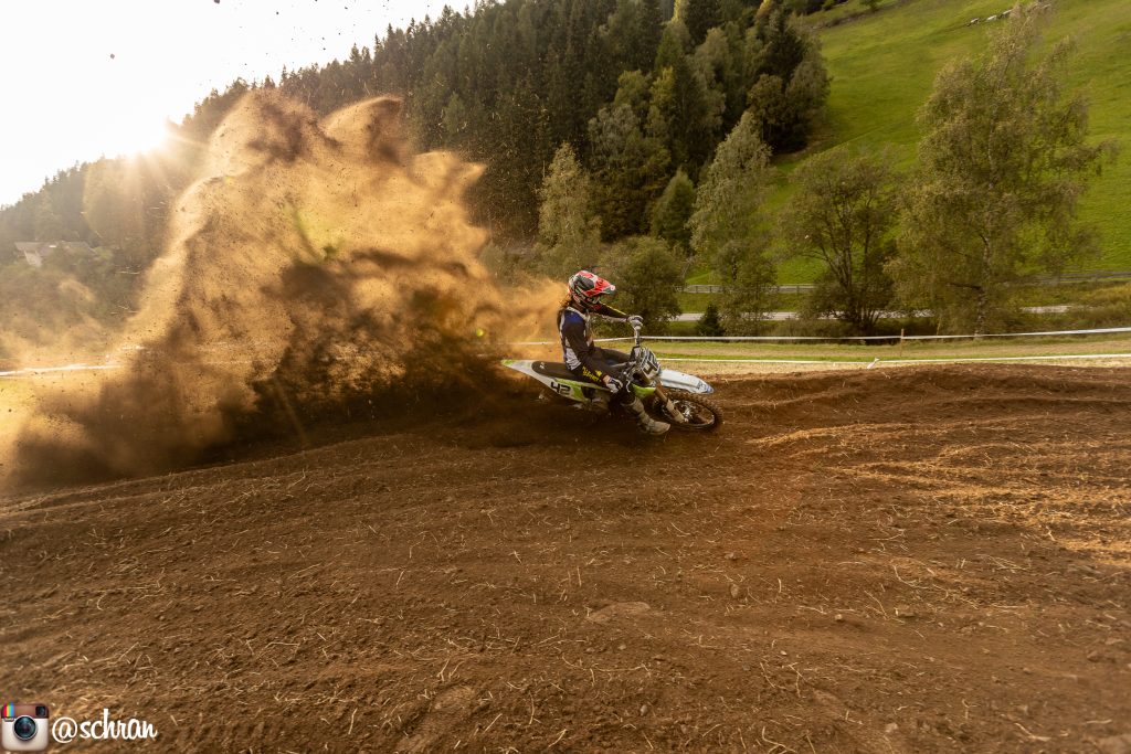 Richi sprayin´ at Alpencup Sarntal 2024