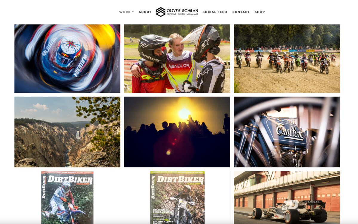 Oliver Schran Photography motorsport and adventure photography portfolio